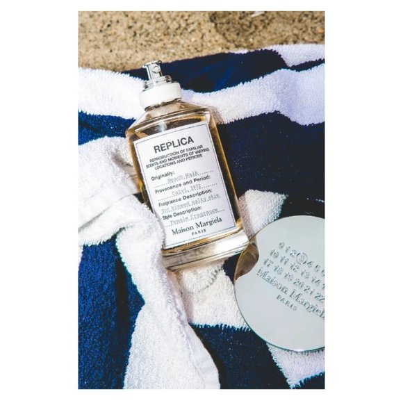 Maison Margiela Replica Beach Walk EDT, Floral, Ocean, NEW - Mini 0.2 oz. 7 ml. - Picture 7 of 10